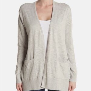 Madewell Tan Long Cardigan Sweater